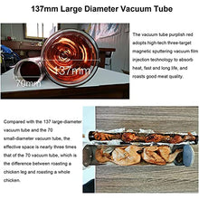 Wlikoci Outdoor Solar Cooker Solar Grill Oven, Portable Household Fuel Free Stoves Cooker Hiking BBQ Oven Tool, for Camping, Cooking Or Hiking, No Smoke, Environmental Protection