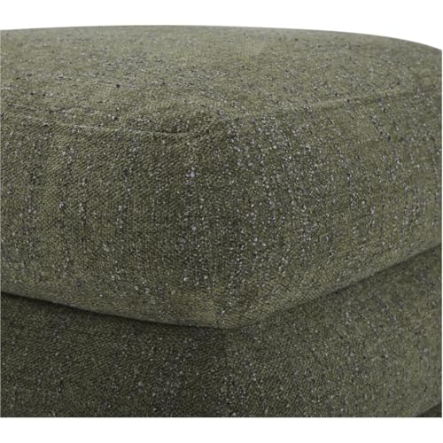 Moe's Home Collection Lowtide Stool Shadowed Green Fabric