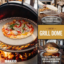 Breeo Grill Dome and Outpost Grill Bundle - Fits X24 & X30 Series