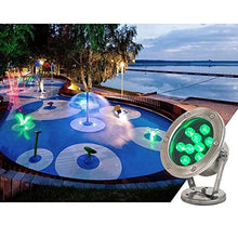 Braiton 4PCS LED Underwater Fountain Light IP68 Waterproof Submersible Spot Light Pond Lights for Aquarium Fish Tank Garden Fountain Pool,Red,24W