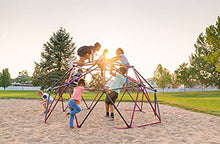 Lifetime Geometric Dome Climber Jungle Gym 5.5' x 11' Berry & Brown