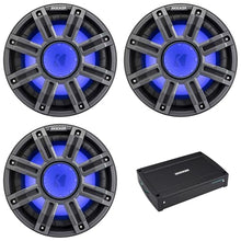 KICKER 10-Inch Premium Marine Subwoofer & 51KXMA15001 Marine Amp Bundle