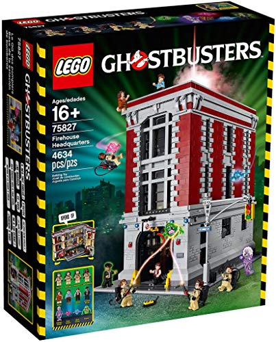 LEGO Ghostbusters Firehouse Headquarters Building Kit 75827 Multicolor