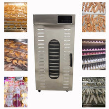 INTSUPERMAI 20 Layer Commercial Food Dehydrator Stainless Steel 110V