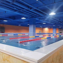 YXXSDP Safety Divider Rope and Float Line with 2 Hooks, Professional Swimming Pool Competition Safety Rope with Floating Buoys, 5 10 20 30 50 M Long Pool Boundary Rope (Size : 40m/131.2ft Long)