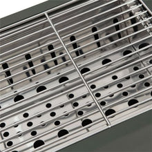 HBJWOV Detachable Outdoor Barbecue Rack Home Skewers Barbecue Smokeless Charcoal Grill With Storage Basket