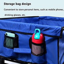 5sssallefaa Folding Utility Wagon Collapsible Cart 100kg Red