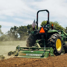 Titan Attachments 3 Point 72" Rotary Tiller Attachment Green