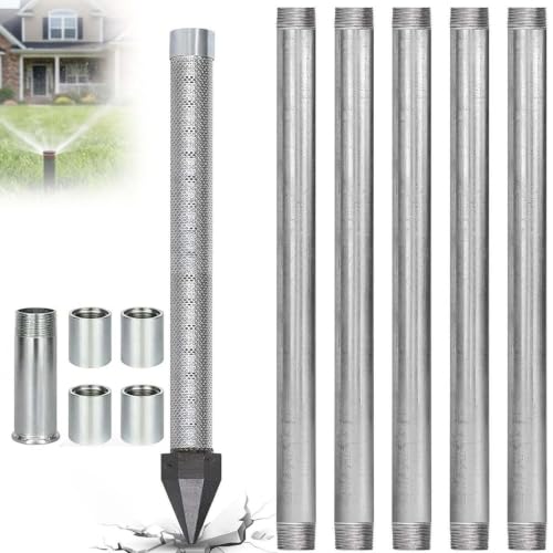 ZXINXIN Drive Point Well Kit, 1-1/4 Inch NPT with Stainless Steel Screen