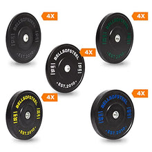 Bells of Steel Dead Bounce Conflict Bumper Plates - Olympic Weight Set