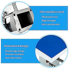ZCBYBT Heavy Duty Stainless Pool Diving Boards Swimming Pool Competition Non-Slip Diving Platform Load 440lbs,for Indoor & Outdoor