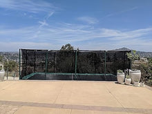Galactic Xtreme Rectangle Trampoline 13x23 Gymnastics with Net Green