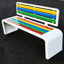 Vttui Outdoor Park Bench, Patio Bench with Backrest 100
