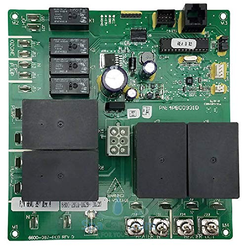 Sundance Spas Jacuzzi Circuit Board 1 Pump Logic Part Number 6600-722