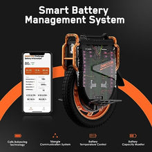 I INMOTION Inmotion V13 Electric Unicycle 22 Inch Self-Balancing EUC with 10000W Motor, 90mm Air Suspension, 124-Mile Range, 87 MPH Speed, 45° Climbing (Challenger)
