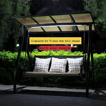 HAOKAZLBR Large Outdoor Porch Swing Garden Patio Swing Chair Outdoor Swings Chair for Adults with Cushions and Canopy, Porch Swing Outdoor Chair Lazy Daze Hammocks Swing Bench