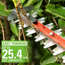 Greenworks Cordless Brushless Hedge Trimmer 24V G24HT56II, 56cm Dual Action Blade, Cuts up to 25.4mm Thick Branches and Stems 3000 SPM Without Battery & Charger