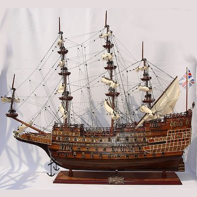 212 Main Sovereign of The Seas Model Boat Multicoloured