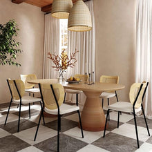 TOV Furniture Fassa Terracotta Oval Indoor/Outdoor Dining Table