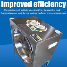 Coconut Grinder, Coconut Scraper Coconut Meat Shredder Blade Grater Commercial Removal Knife, Electric Coconut Planer