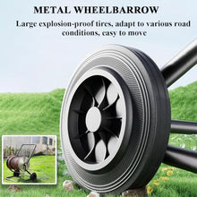 XYWGBMS Heavy Duty Metal Hose Reel Cart, Outdoor Storage Rack for Garden, Stainless Steel Hose Storage for 60M Hose, Mobile Hose Reel with Durable Design-40m