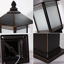 KADELONG External Waterproof Lawn Lights E27 Outdoor Floor Mount Lighting Fixture Villa Garden Waterproof Path Lights Outdoor Landscape Porch Patio Waterproof Yard Lamps H31.52in,Chandelier Lighting