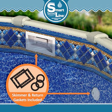 Smartline 33 ft Round Swimming Pool Liner | Island Tile