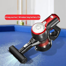 Electric Pool Table Cloth Cleaner, 160W Handheld Cordless Vacuum Cleaner with 2 Speed ​​Adjustment, 2 Brush Heads, Five-fold Filtration System, for Billiard, Snooker & Pool Tables