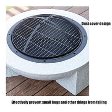 Small Firepit, Fire Pit for Outdoor Garden Patio, Heater Grill Camping Bowl BBQ with Poker 4 in 1 Firepit for Barbecue with AntiMosquito Cover