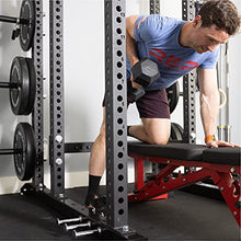 REP Fitness Rubber Hex Dumbbell Set with Rack and Flat Bench OptionE: 5-100withFlat
