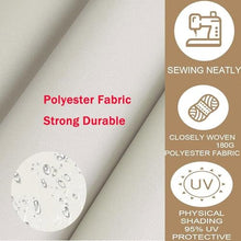 PUCNHZYNW Replacement Canopy for Patio Umbrella - 2/2.7/3m 6/8 Ribs Waterproof UV-Resistant Polyester Cover Outdoor Sunshade Easy Fit for Garden Furniture