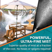 EXTREMEMIST Portable Mist System Pro 24ft Wireless Outdoor Cooling Kit