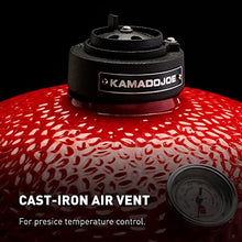 Kamado Joe Classic Joe I 18-inch Ceramic Charcoal Grill and Smoker Blaze Red