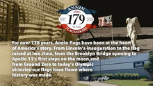 Annin Flagmakers (2428) SolarGuard Nyl-Glo American Flag - 30 x 60 Feet