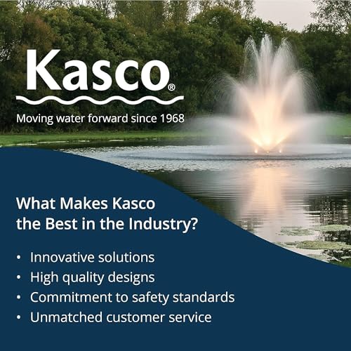 Kasco 1 HP Lake & Pond De-icer 120V Black