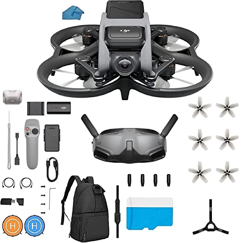 Koozam DJI Avata Fly Smart Explorer Combo FPV Drone 4K Video Black