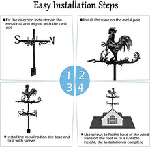 Metal Weathervane Ocean Sea Life Marine Animal Weather Vane Indicating Direction Garden Decorations for Outdoor Farm Yard Gazebo Swan (Clown Fish)
