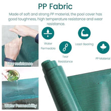 FENNIDICE Swimming Pool Covers for Inground Pools High Strength Mesh PP