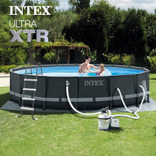 INTEX Ultra XTR 16ft x 48in Round Above Ground Swimming Pool Set w/ Pump