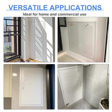 32 X 48 Inch Access Panel for Drywall with Aluminum Frame Wall Hole Cover White Access Door Panel – Heavy-Duty Service Hatch for Plumbing, Electrical, HVAC(26x48in/66x122cm)