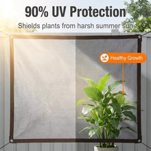 LJTGFHP 90% Sun Shade Cloth with Grommets, 40x46 ft Pergola Shade Cover Canopy, Mesh Tarp Sun Screens for Patio, Outdoor, Garden, Backyard, Gray