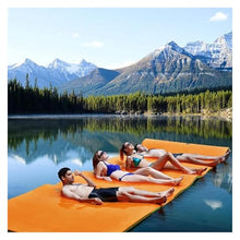ZDJZMGZ Floating Mat, Foam Water Floating Pad, Foam Pad Floating Mat Water Floating Pad for Outdoor Water Activities, Extra Large Floating Mat(Orange,270 * 90cm)