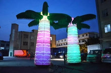One Giant Inflatable Coconut Palm Tree for Theme Park Event Party Stage Decoration