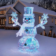 Member's Mark 6' Multicolor Pre-Lit Prismatic Snowman Holiday Display