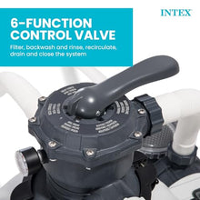 INTEX Krystal Clear 3,000 GPH Above Ground Pools Sand Filter Pump Bundle