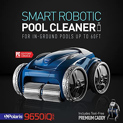 Polaris 9650iQ Sport Robotic Cleaner InGround Pools 60ft Multicolor
