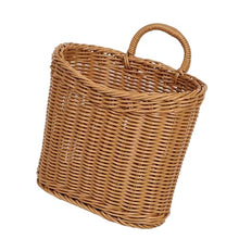 Whoasyst Handwoven Wall Hanging Planter Basket Breathable Planter Home Decoration for Indoor Outdoor Use Indoor Outdoor Hanging Flower Basket