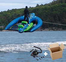 Connsann Inflatable Flying Manta Ray Tube 10x9FT Blue