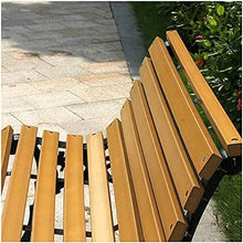 ERoomQ GThe Bench, Outdoor gThe Patio Bench for Your Leisure, Outdoor gThe Bench, Courtyard Lounger, Wooden Plastic Bench 2-3 Seats (150cm)