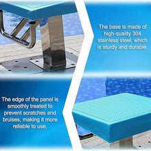 Wsexyy Pool Diving Platform, Heavy Duty Swimming Pool Diving Platform, Anti Slip Outside Inclined At 15° Diving Board for Swimming Pools, Load Capacity 440 Lbs/200kg for Current Pools and Competition